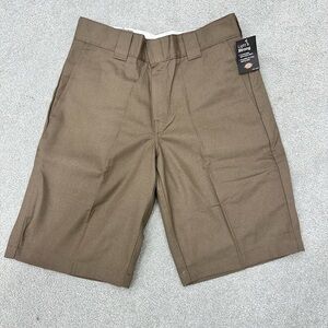 Dickies. Regular Fit Work Shorts. 11in Inseam. Mushroom.